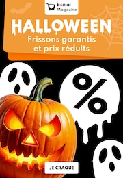 Prospectus Magazine à Orange, "HALLOWEEN : Frissons garantis et prix réduits", 1 page, 24/10/2024 - 31/10/2024