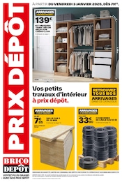 Catalogue Bricolage Brico Dépôt en cours à Carrières-sur-Seine et alentours, "PRIX DÉPÔT", 20 pages, 03/01/2025 - 31/01/2025