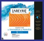 Saumon Fumé Norvège - LABEYRIE - Intermarché Hyper à Bordeaux Saumon Fumé Norvège - LABEYRIE en promo chez Intermarché Hyper Bordeaux à 6,49 €
