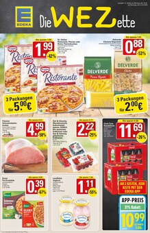 Cola im aktuellen WEZ Prospekt (Löhne) Cola im WEZ Prospekt "Die WEZette" mit 18 Seiten (Löhne)