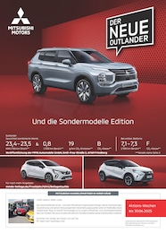 Aktueller Mitsubishi Werkstatt & Auto Prospekt für Backnang: Mitsubishi Angebote mit 8} Seiten, 22.03.2025 - 19.04.2025