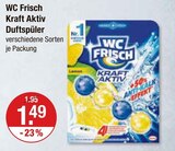 Kraft Aktiv Duftspüler Angebote von WC Frisch bei V-Markt Regensburg für 1,49 €