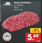 Rinder-Hackfleisch im Angebot bei Netto Marken-Discount in Suhl Rinder-Hackfleisch Angebote von Gut Ponholz bei Netto Marken-Discount Suhl für 5,49 €