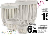 Le panier ou la panière à linge à Bazarland dans Mantoche Le panier ou la panière à linge à Bazarland dans Mantoche