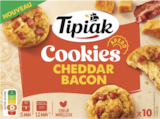 Cookies cheddar & bacon - TIPIAK en promo chez Monoprix Margaret Cookies cheddar & bacon - TIPIAK dans le catalogue Monoprix Margaret