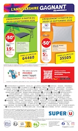 Promos Table De Jardin dans le catalogue "SUPER U" de Super U Table De Jardin en promo dans le catalogue Super U à la page 48