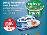 Frischkäse im V-Markt Prospekt zum Preis von 0,88 €