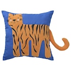 Kissen blau/Tiger im Angebot bei IKEA in Melle Kissen blau/Tiger Angebote von NATTHÄGER bei IKEA Melle für 14,99 €
