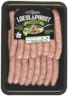 Saucisses de lapin aux herbes de Provence - Loeul et Pirot - Intermarché à Tours Saucisses de lapin aux herbes de Provence - Loeul et Pirot en promo chez Intermarché Tours à 14,99 €