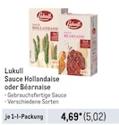 Sauce Hollandaise oder Béarnaise von Lukull im aktuellen Metro Prospekt