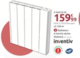 Mr.Bricolage Paray-le-Monial - Promo Radiateur à inertie sèche mehetia Promo Radiateur à inertie sèche mehetia à 159,99 € dans le catalogue Mr.Bricolage à Paray-le-Monial