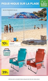 Chaise en promo dans le catalogue Carrefour à la page 12