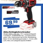 Akku-Schlagbohrschrauber Angebote von Einhell bei Bauzentrum Borgers Kleve für 69,99 €