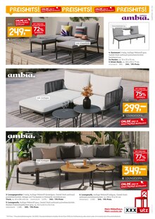 Couch im aktuellen XXXLutz Möbelhäuser Prospekt (Bottrop) Couch im XXXLutz Möbelhäuser Prospekt "Garten-PREISHITS" mit 4 Seiten (Bottrop)