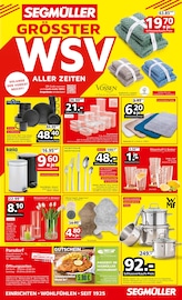 Tasse im Segmüller Prospekt in München Aktueller Segmüller Prospekt mit Tasse, "GRÖSSTER WSV ALLER ZEITEN!", Seite 8