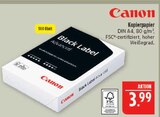 Black Label Advanced Kopierpapier Angebote von Canon bei Marktkauf Plauen für 3,99 €