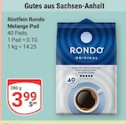 Rondo Melange Pad Angebote von Röstfein bei GLOBUS Gotha für 3,99 €