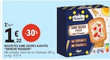 Biscottes sans sucres ajoutés - Brioche Pasquier dans le catalogue E.Leclerc