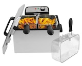 Friteuse double semi-professionnelle - CARREFOUR HOME - Carrefour à Saint-Étienne Friteuse double semi-professionnelle - CARREFOUR HOME en promo chez Carrefour Saint-Étienne à 29,99 €