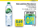 natürliches Mineralwasser Angebote von Volvic bei diska Erlangen für 0,59 €