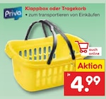 Klappbox oder Tragekorb von Priva im aktuellen Netto Marken-Discount Prospekt