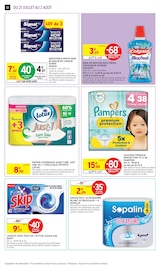 Promos Pampers dans le catalogue "34% EN AVANTAGE CARTE" de Intermarché Super Pampers en promo dans le catalogue Intermarché Super à la page 22