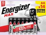 8 Piles Max x14 - ENERGIZER en promo chez Intermarché Caen à 8,57 €