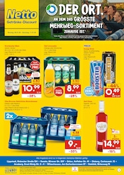 Bier im Netto Marken-Discount Prospekt in Brilon Aktueller Netto Marken-Discount Prospekt mit Bier, "DER ORT, AN DEM DU IMMER AUSGEZEICHNETE PREISE FINDEST.", Seite 1