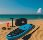 Paddle gonflable - WAIKIKI - Maxi Bazar Paddle gonflable - WAIKIKI à 139,99 € dans le catalogue Maxi Bazar