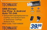 USB-Dongle Car Play- & Android Auto TX-346 Angebote von Technaxx bei expert Ingolstadt für 39,99 €
