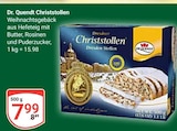 Christstollen Angebote von Dr. Quendt bei GLOBUS Willich für 7,99 €