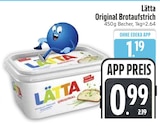 Original Brotaufstrich im EDEKA Prospekt Original Brotaufstrich von Lätta im aktuellen EDEKA Prospekt für 0,99 €
