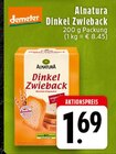 E center Bielefeld - Dinkel Zwieback Angebot im Prospekt Dinkel Zwieback bei E center im Bielefeld Prospekt für 1,69 €