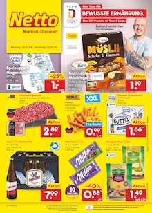 Milka im Netto Marken-Discount Prospekt "Aktuelle Angebote" mit 51 Seiten (Duisburg)