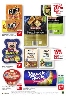 Brötchen im EDEKA Prospekt "Aktuelle Angebote" mit 37 Seiten (Reutlingen)