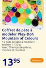 Promo Coffret de pâte à modeler Mountain of Colours à 13,95 € dans le catalogue Action à Saint-Junien