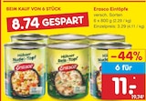 Eintöpfe von Erasco für 11,00 € bei Netto Marken-Discount im Angebot Eintöpfe von Erasco im aktuellen Netto Marken-Discount Prospekt