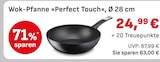 Wok-Pfanne »Perfect Touch im EDEKA Prospekt Wok-Pfanne »Perfect Touch von  im aktuellen EDEKA Prospekt für 24,99 €