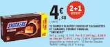 12 Barres glacées chocolat cacahuètes et caramel format familial - SNICKERS - E.Leclerc 12 Barres glacées chocolat cacahuètes et caramel format familial - SNICKERS à 4,48 € dans le catalogue E.Leclerc
