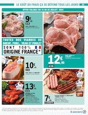 Promos Viande De Porc dans le catalogue "PRÉPAREZ LA RENTRÉE" de E.Leclerc à la page 29