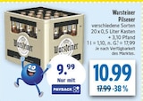 Pilsener Angebote von Warsteiner bei diska Plauen für 9,99 €