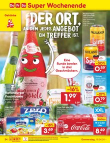 Cola im Netto Marken-Discount Prospekt "Aktuelle Angebote" mit 49 Seiten (Landshut)
