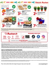 Promos Gâteau dans le catalogue "LES HALLES d'été" de Auchan Supermarché Gâteau en promo dans le catalogue Auchan Supermarché à la page 7