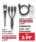 USB-A auf USB-C im Angebot bei Kaufland in Memmingen USB-A auf USB-C Angebote von FONTASTIC bei Kaufland Memmingen für 3,99 €