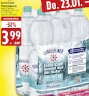 Mineralwasser Angebote von Gerolsteiner bei EDEKA Rheine für 3,99 €