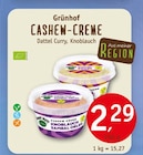 CASHEW-CREME Angebote von Grünhof bei Erdkorn Biomarkt Hannover für 2,29 €