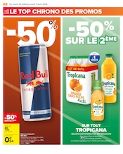 Red Bull Angebote im Prospekt "LE TOP CHRONO DES PROMOS" von Carrefour auf Seite 4