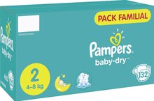 Changes bébé baby-dry pack familial - Géant Casino à Nantes Changes bébé baby-dry pack familial en promo chez Géant Casino Nantes à 19,44 €