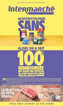 Catalogue Intermarché Contact de la semaine "Intermarché" avec 20 pages, valide du 06/01/2026 au 18/01/2026 pour Alincthun et alentours Prospectus Intermarché Contact de la semaine "Intermarché" avec 20 pages, valide du 06/01/2026 au 18/01/2026 pour Alincthun et alentours
