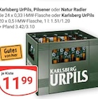 Aktuelle Radler Angebote bei GLOBUS in Saarbrücken Aktuelles UrPils, Pilsener oder Natur Radler Angebot bei GLOBUS in Saarbrücken ab 11,99 €